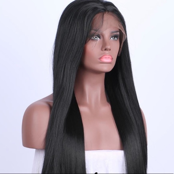 ? Rori 24” BLACK STRAIGHT LaceFront Wig ? main image 6